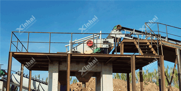 自定中心振動篩